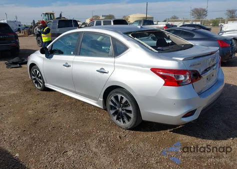 2019 Nissan Sentra Sr z USA, uszkodzony, nr VIN 3N1AB7AP9KY223295
